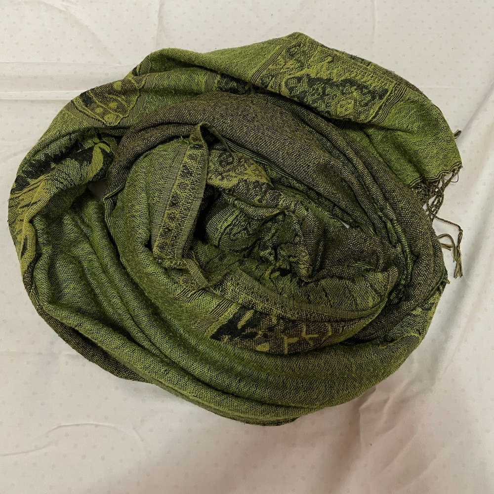 Butterfly Printed Long Scarf